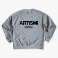 "Artismi" collegepaita – Harmaa+Musta