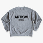 "Artismi" collegepaita – Harmaa+Musta