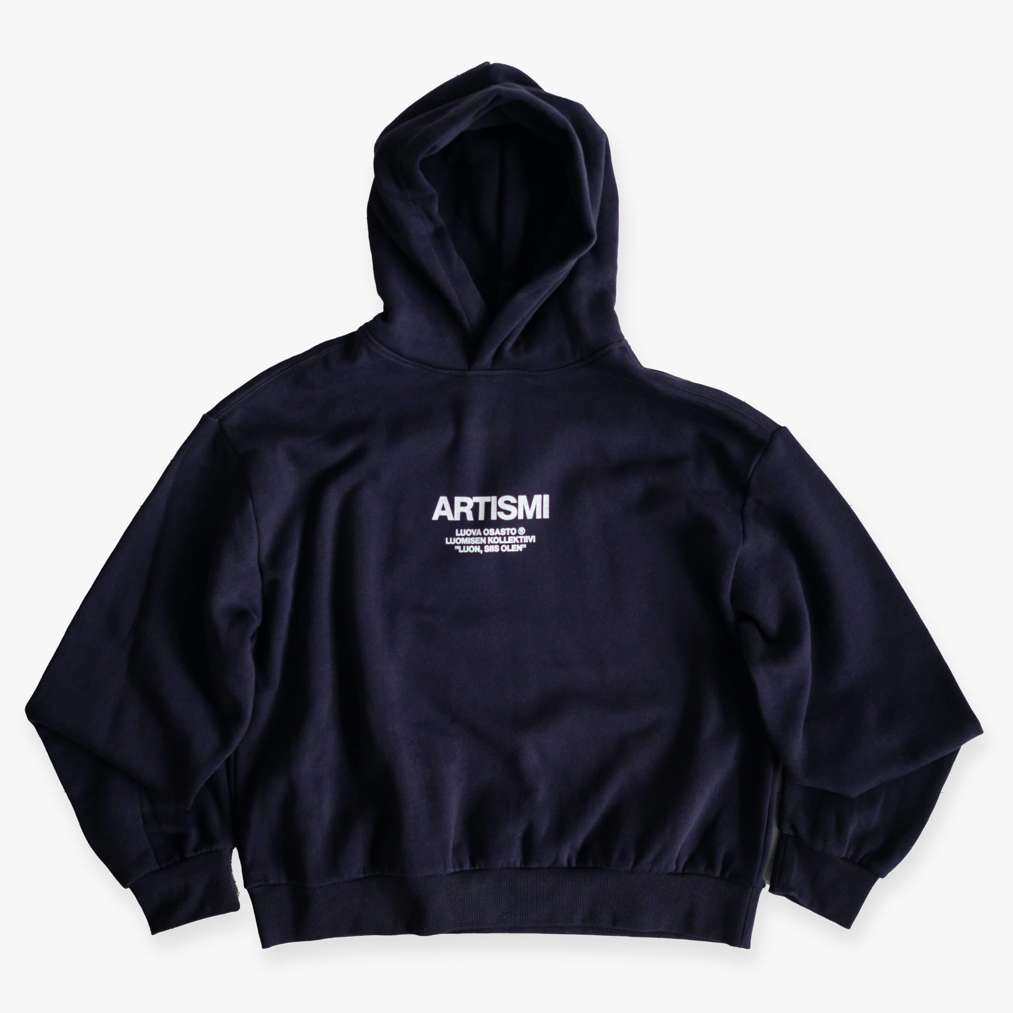 "Artismi" huppari – Sininen+Valkoinen
