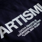 "Artismi" huppari – Sininen+Valkoinen