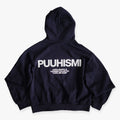 "Puuhismi" huppari – Sininen+Valkoinen