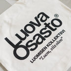"Luova Osasto" kangaskassi – Musta