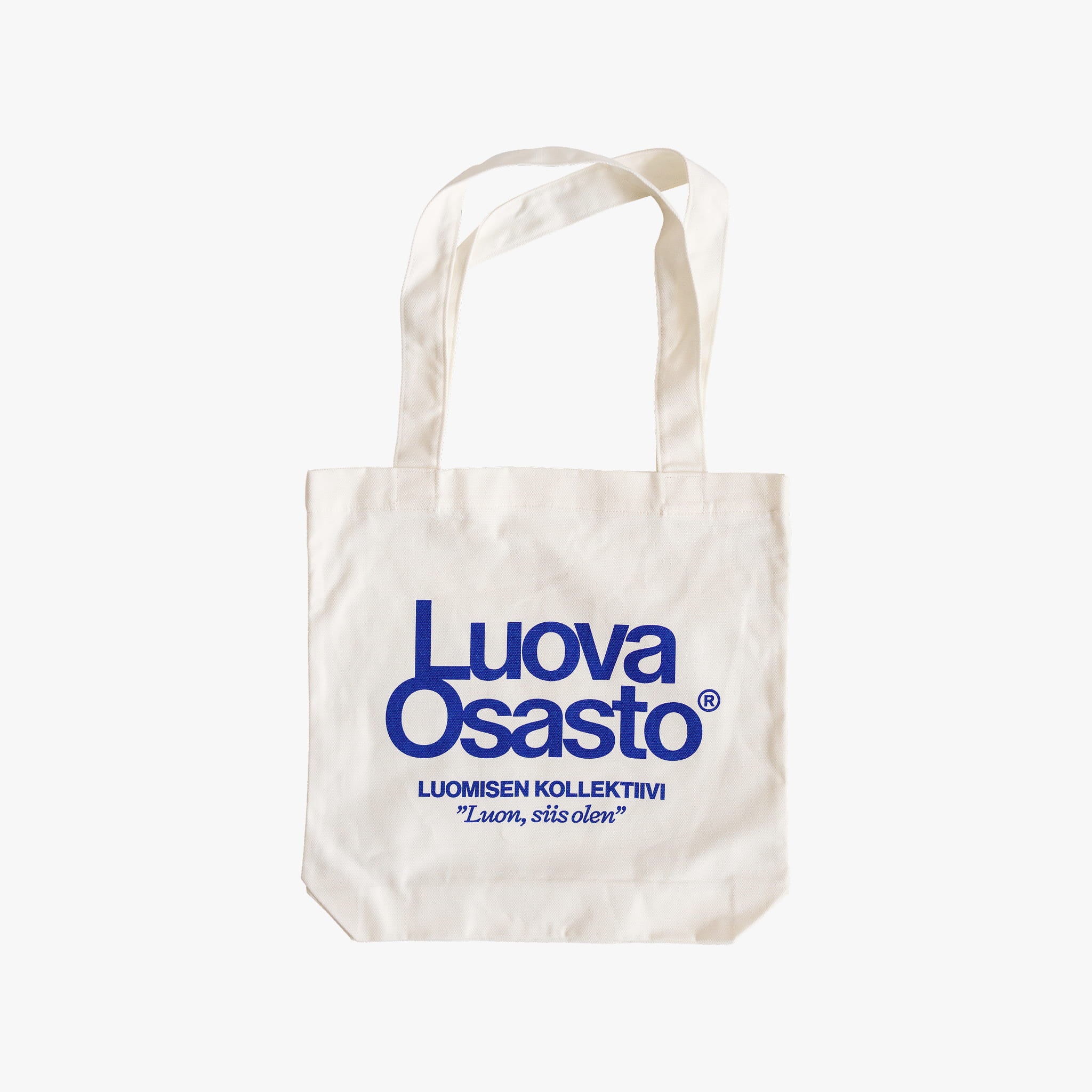 "Luova Osasto" kangaskassi – Sininen