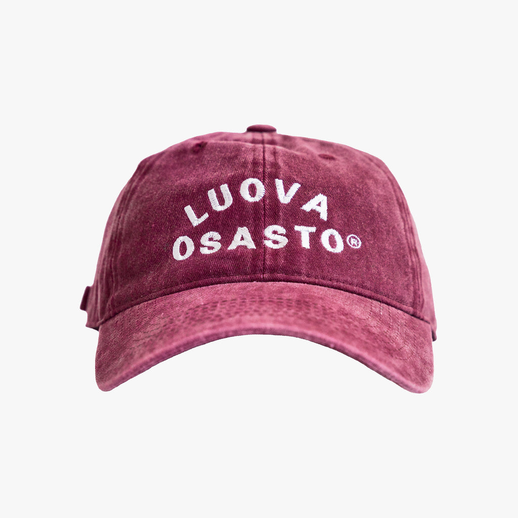 "Luova Osasto" lippis – Kaarilogo – Punainen