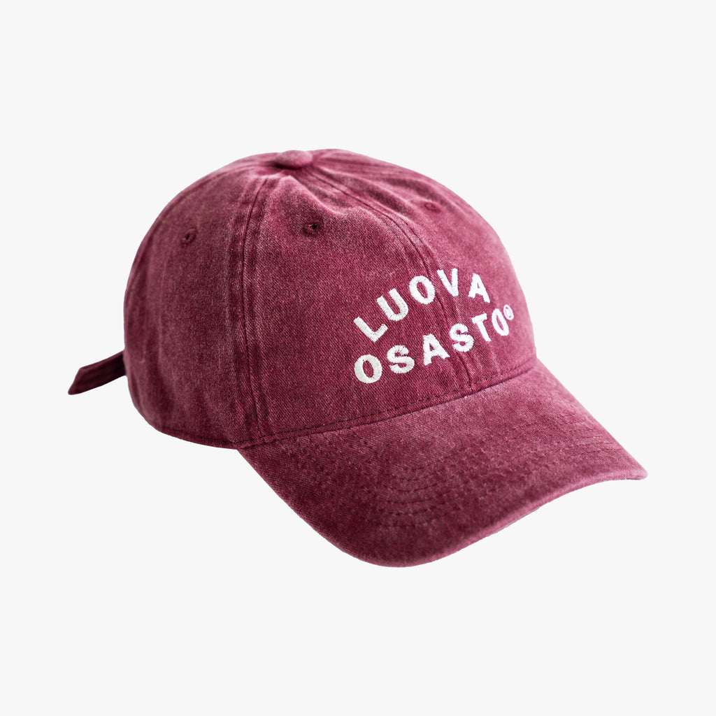 "Luova Osasto" lippis – Kaarilogo – Punainen