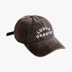 "Luova Osasto" lippis – Kaarilogo – Ruskea