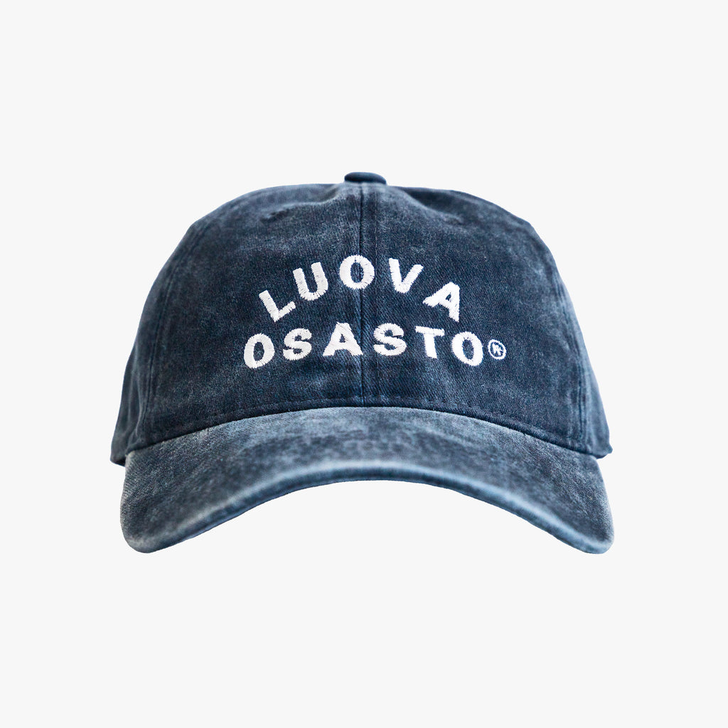 "Luova Osasto" lippis – Kaarilogo – Sininen