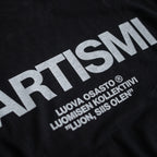 "Artismi" t-paita – Musta+Valkoinen