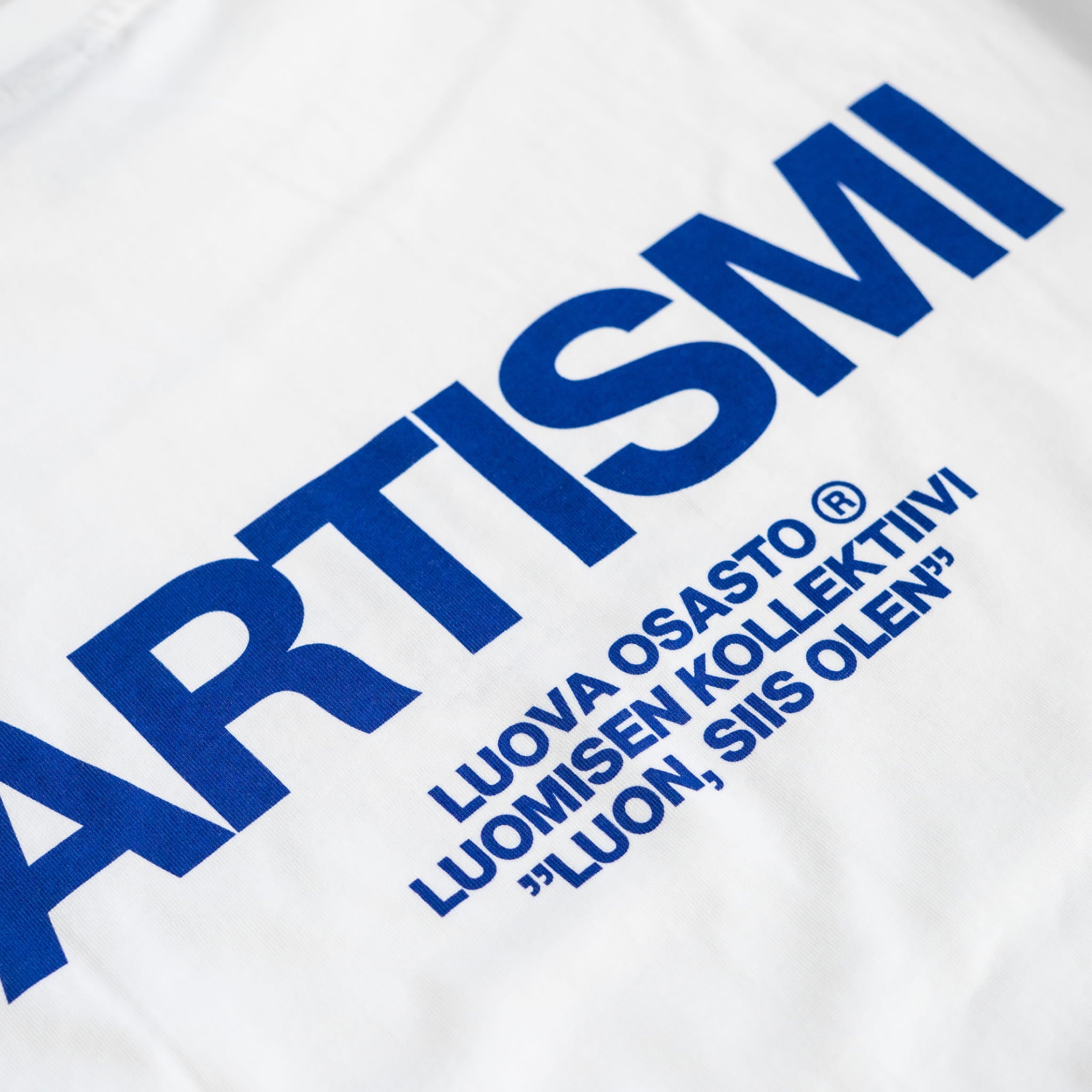 "Artismi" t-paita – Sininen