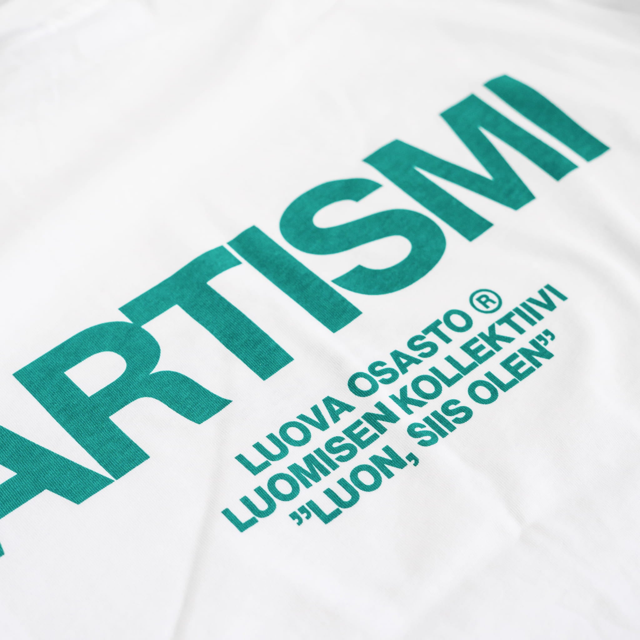 "Artismi" t-paita – Vihreä