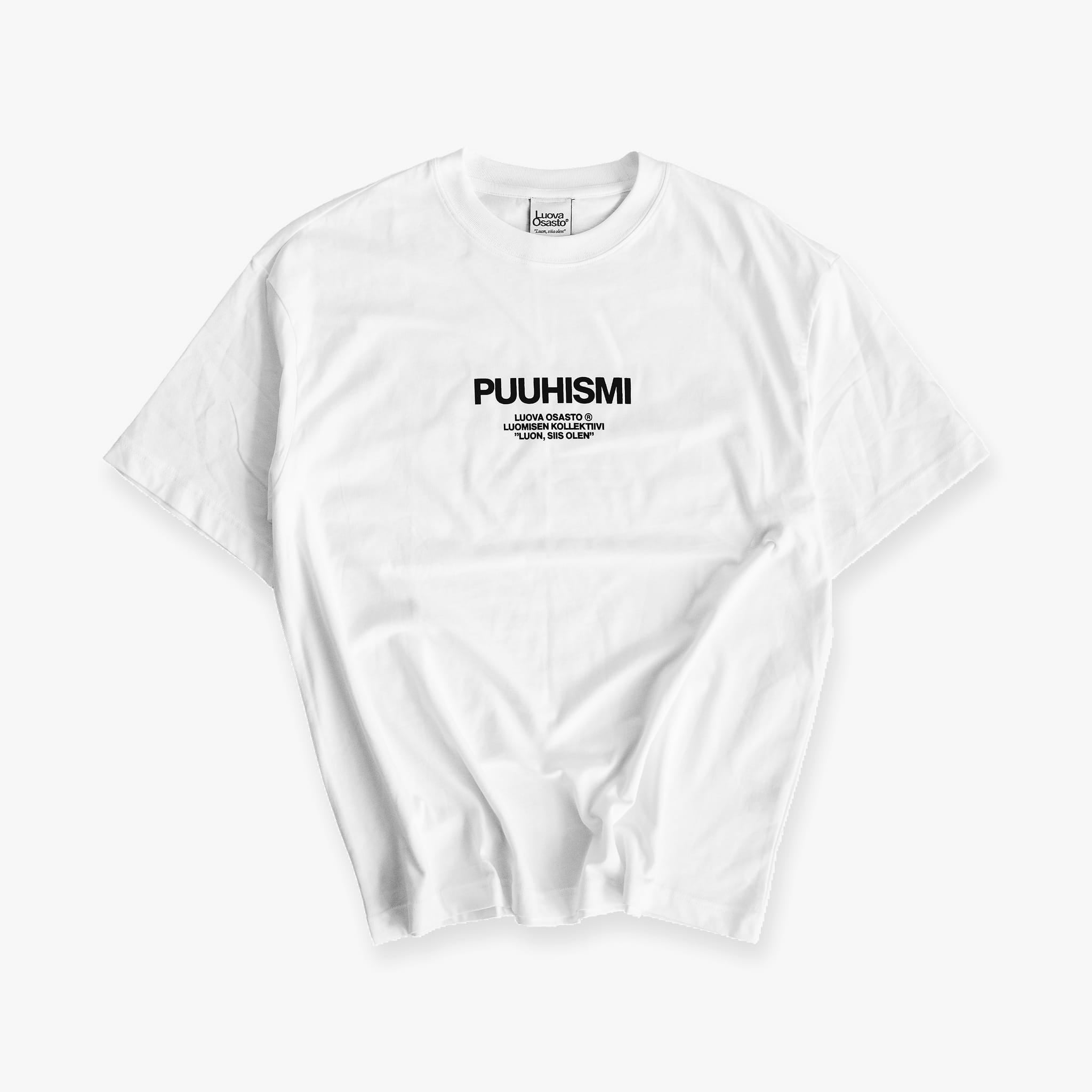 "Puuhismi" t-paita – Musta