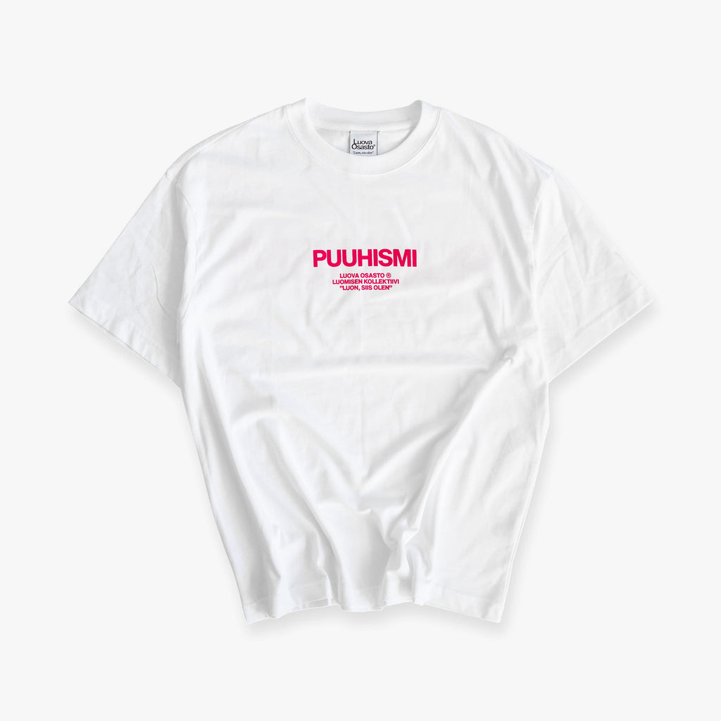 "Puuhismi" t-paita – Punainen