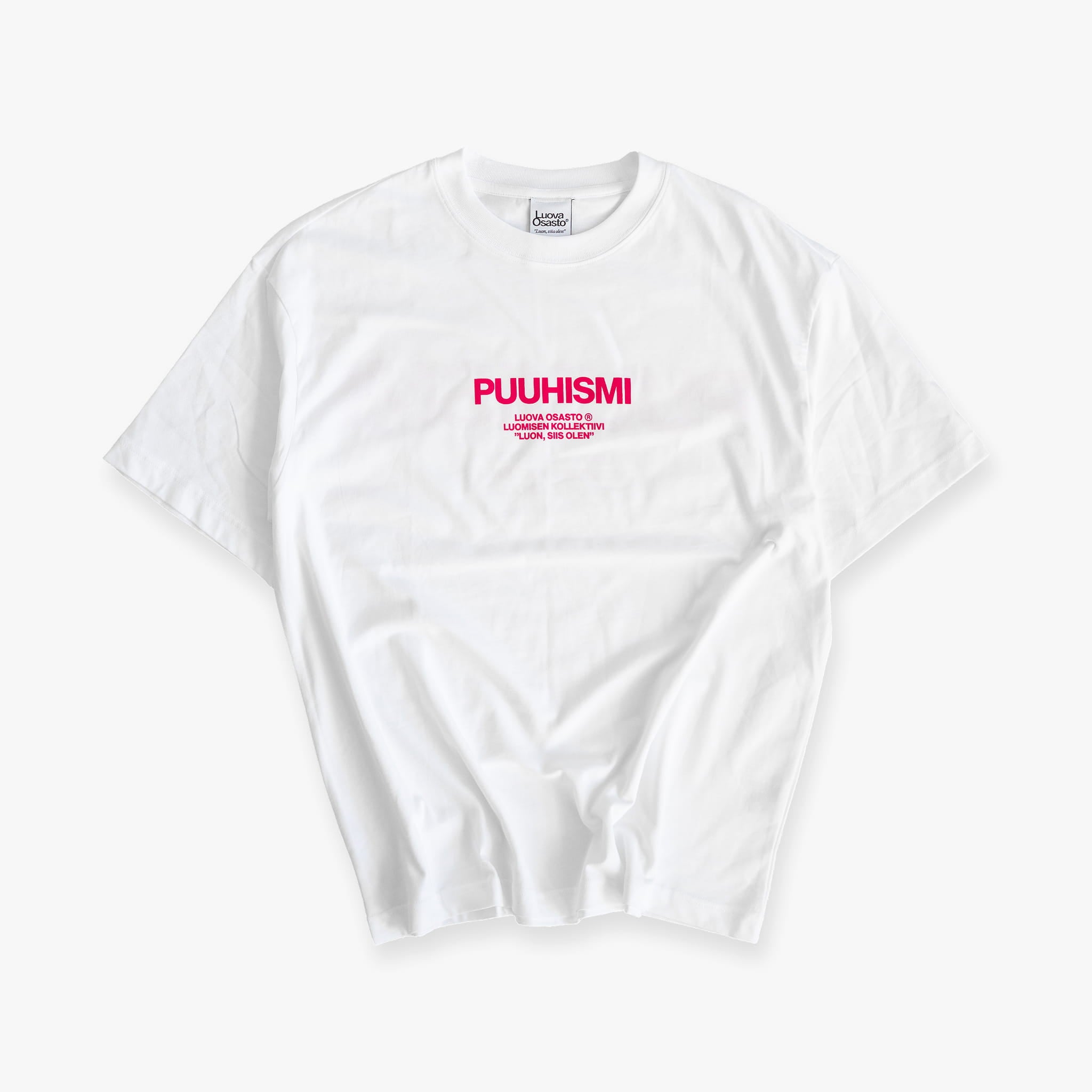 "Puuhismi" t-paita – Punainen