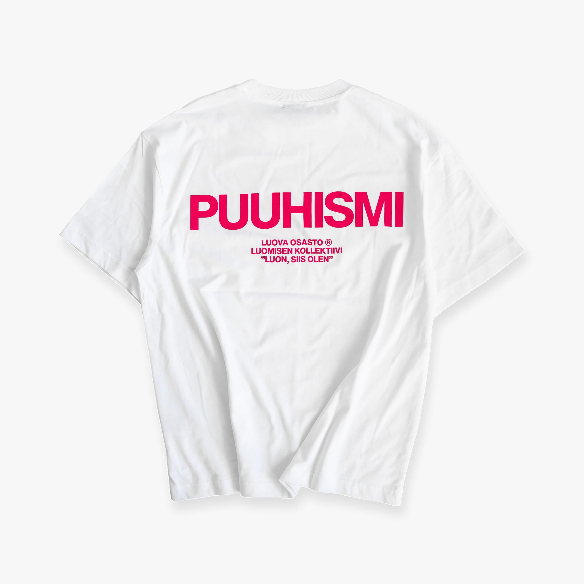 "Puuhismi" t-paita – Punainen
