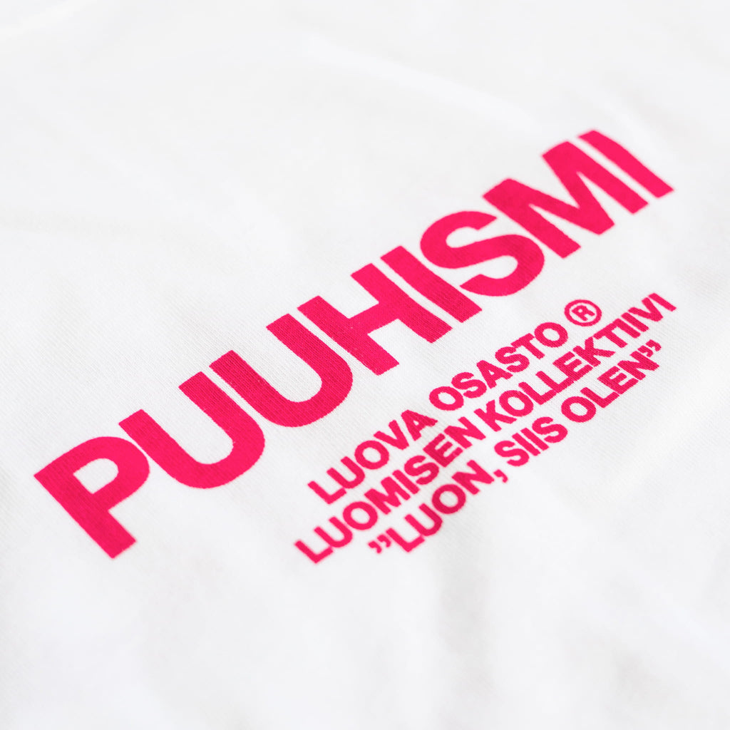"Puuhismi" t-paita – Punainen