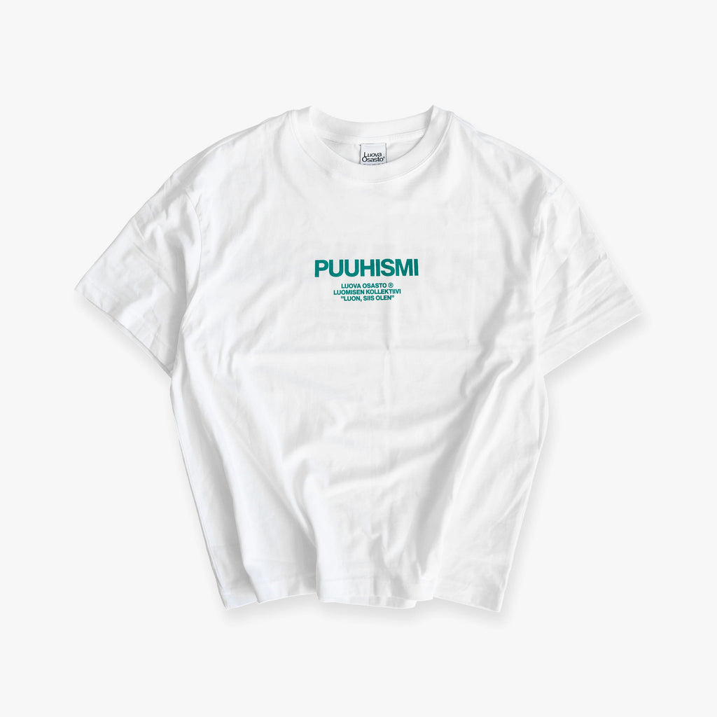 "Puuhismi" t-paita – Vihreä