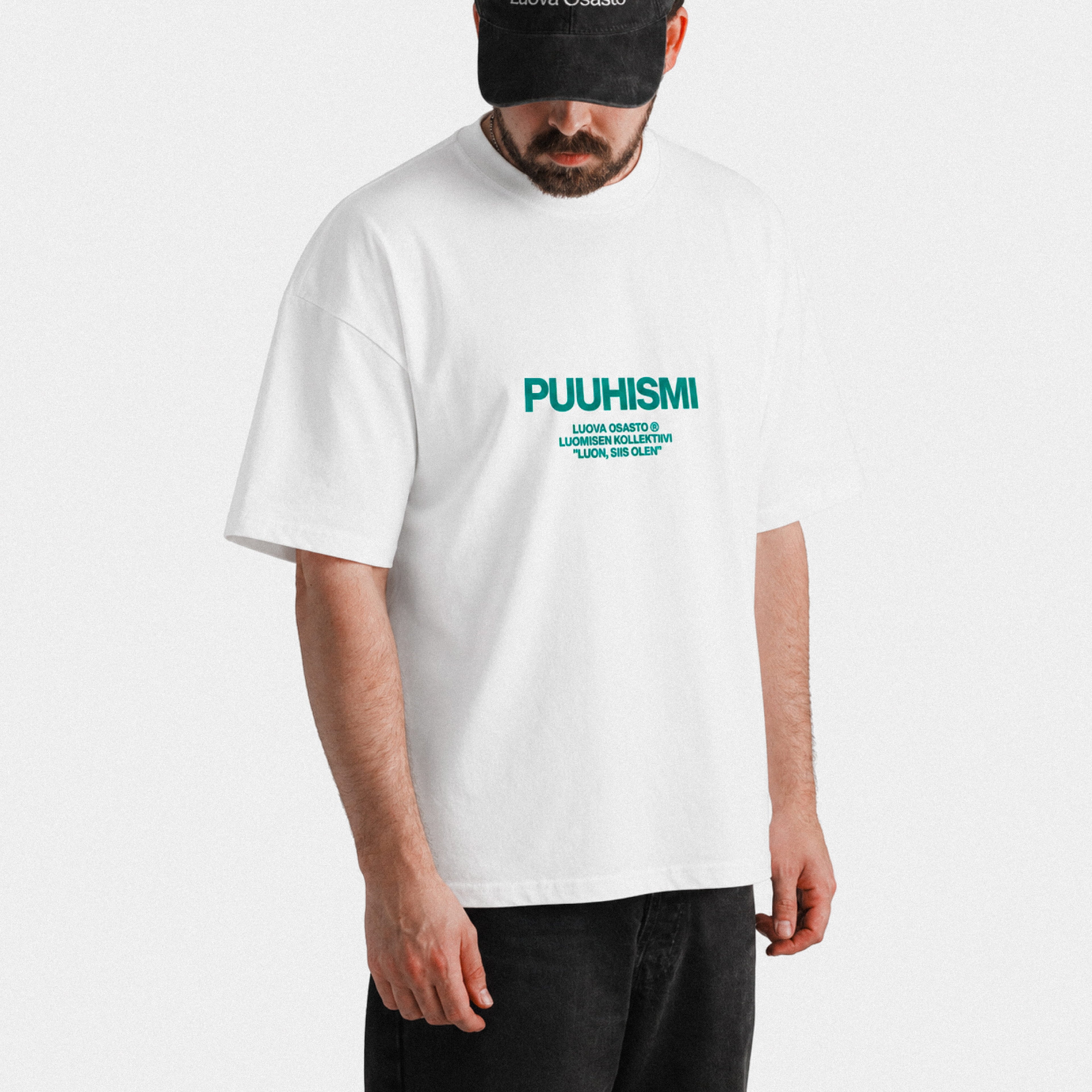 "Puuhismi" t-paita – Vihreä