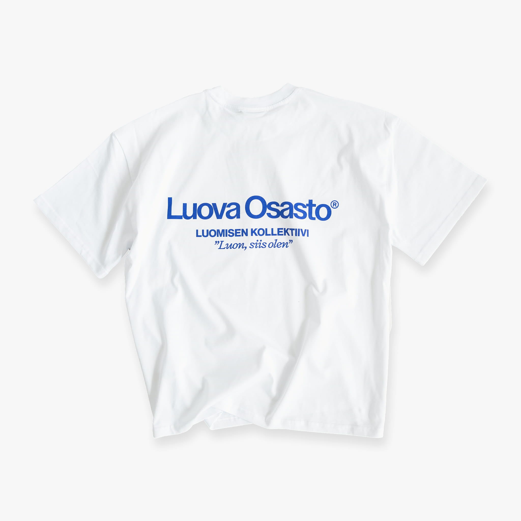 "Luova Osasto" t-paita – Sininen