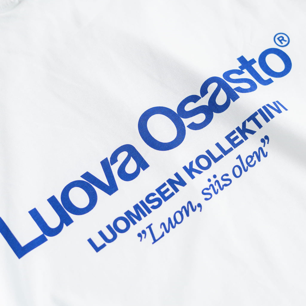 "Luova Osasto" t-paita – Sininen