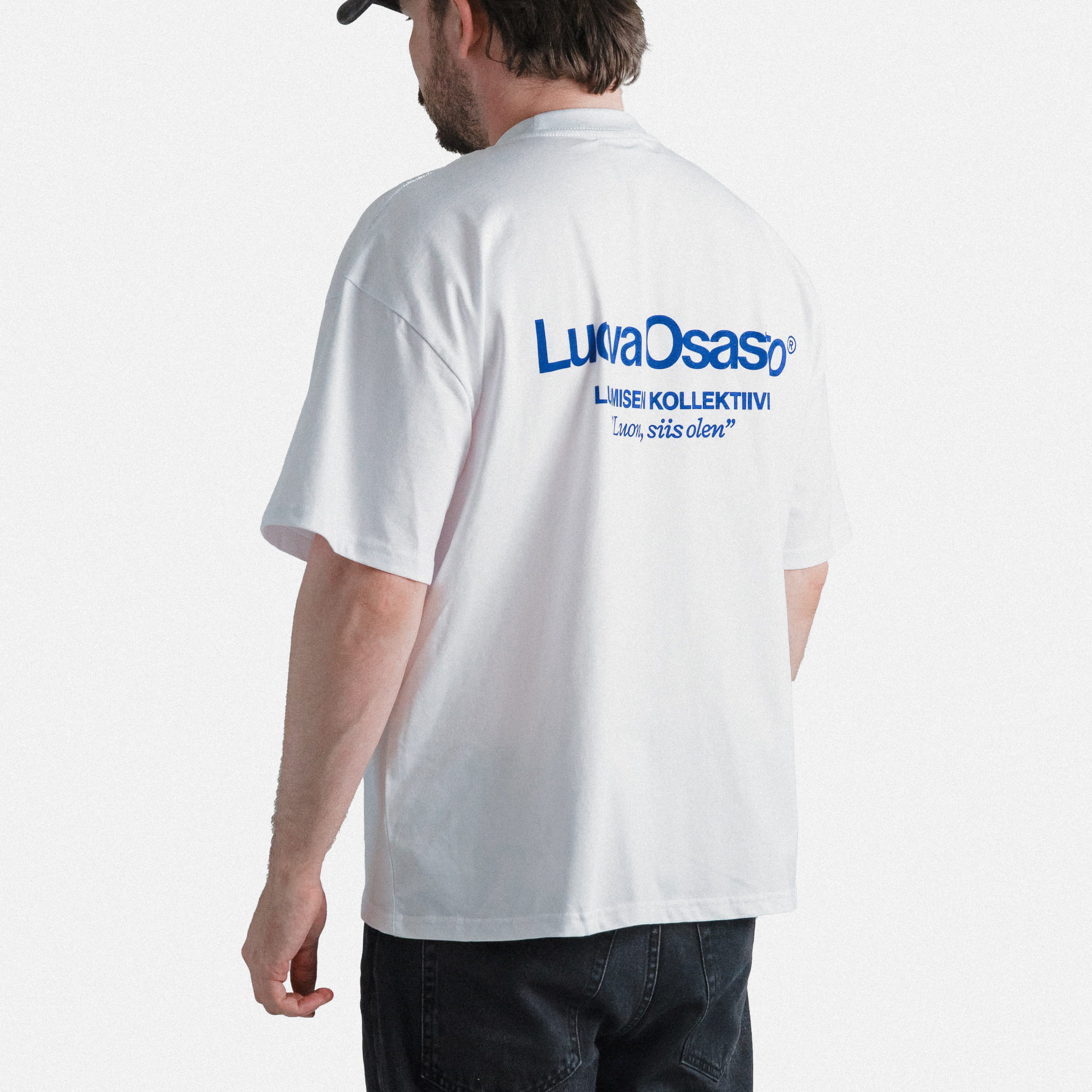 "Luova Osasto" t-paita – Sininen