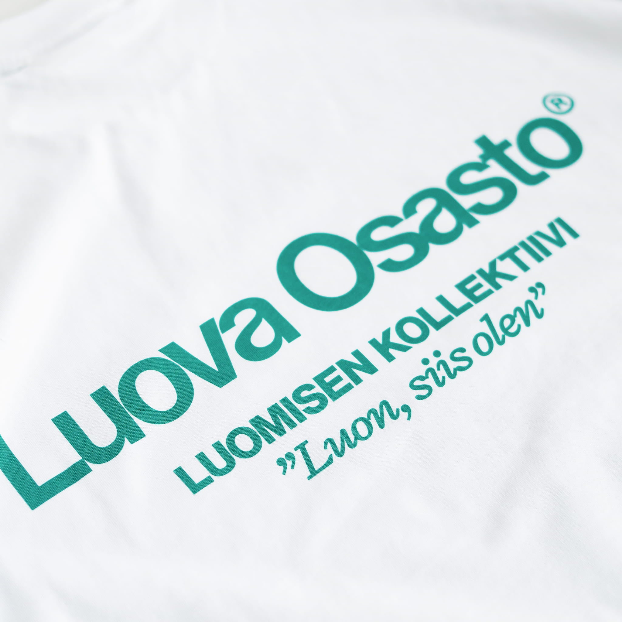 "Luova Osasto" t-paita – Vihreä